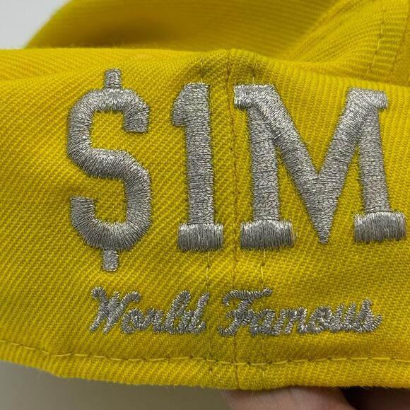 Supreme $1M Metallic Box Logo New Era Yellow Cap - Picture 5 of 9